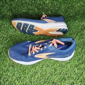 Brooks Blue and Orange Running Shoes